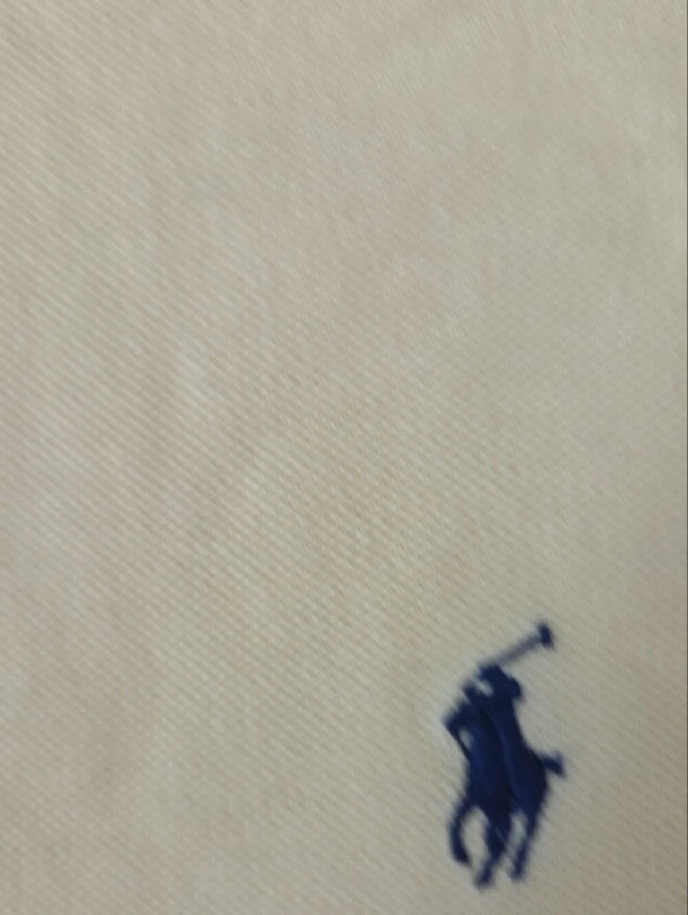 Ralph Lauren Yellow Polo with Navy Pony, L